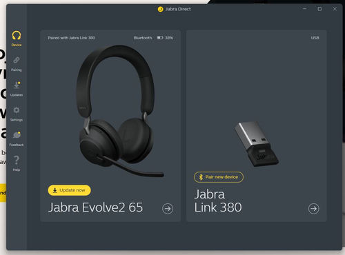 Słuchawki ; Jabra Evolve2 65