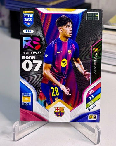 Panini FIFA 365 Adrenalyn XL trading card, Marc Bernal, Rising Stars RS6