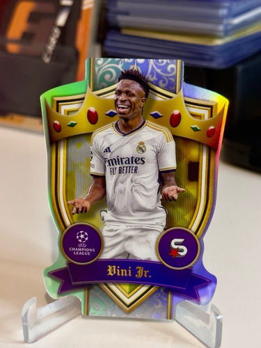 Vini jr Real Madrid Topps Royal Shield Trading Card