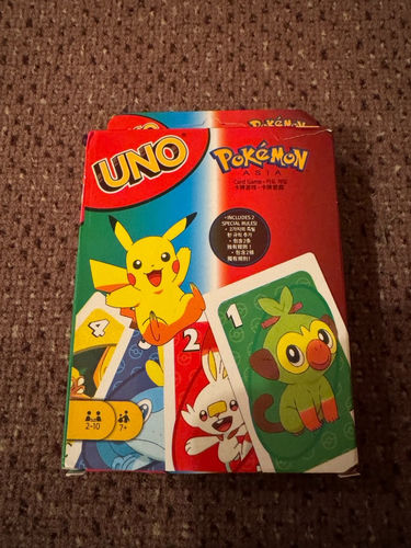 Karty Uno Pokemon