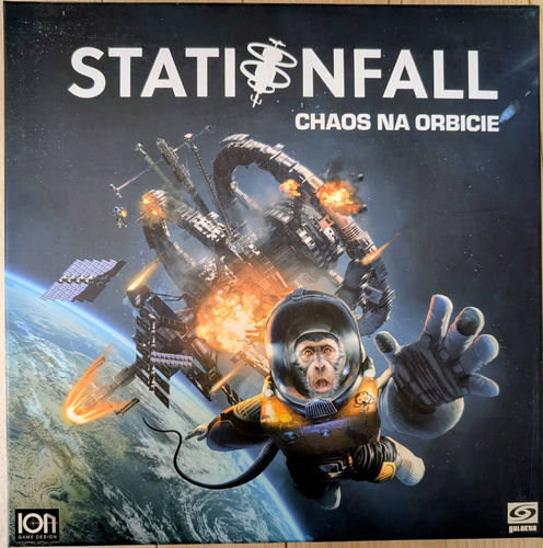 Gra planszowa GALAKTA Stationfall Chaos na orbicie plus INSERT 3D 