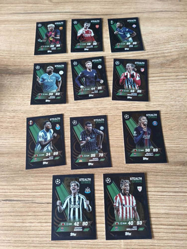Topps match attax 25/26 11 kart Stealth strike