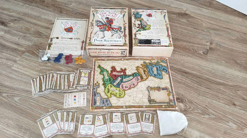 The King Is Dead (Eng) + koszulki i tłumaczenia kart. Osprey Games