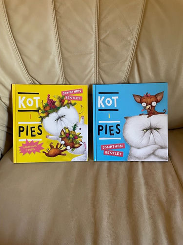 Zestaw: Kot i Pies : bananowe czubki +1
