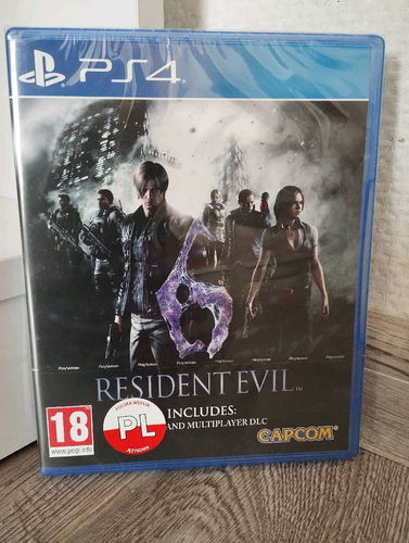 Nowa Gra Resident Evil 6 Polska Wersja PS4/PS5 PlayStation 
