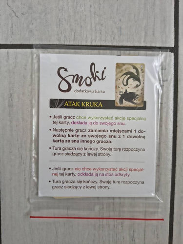 Karty promo do gry Smoki