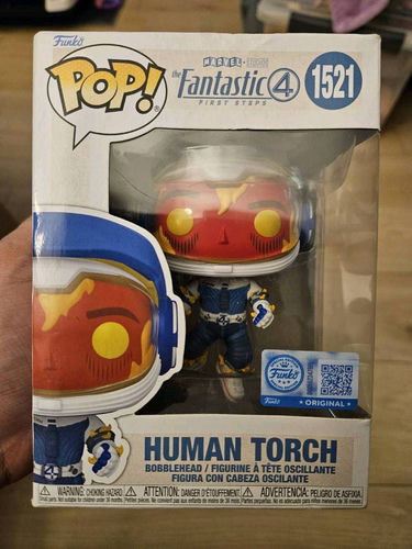 Funko Pop Marvel Fantastic 4 Human Torch 1521