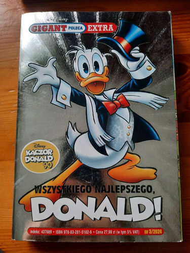 Gigant Poleca Extra 3/2024. Wszystkiego najlepszego, Donald!