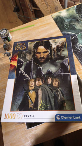 Puzzle Clementoni 1000 - The Lord of the rings