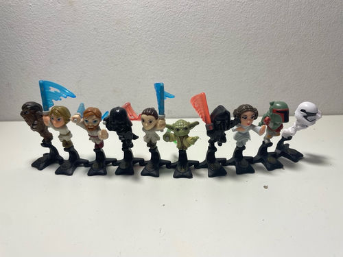Kinder jajko niespodzianka Star wars wszystkie figurki