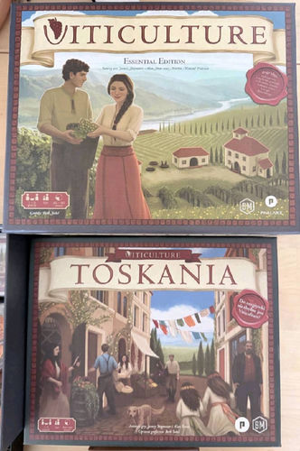 Viticulture + Toskania + promo karty pracowników, koszulki