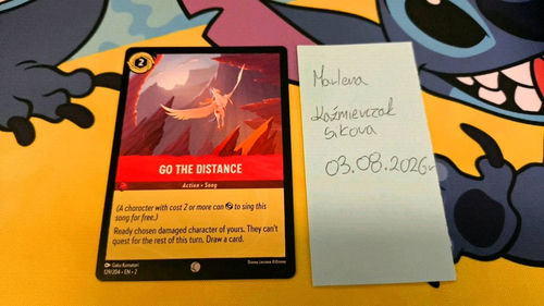 Disney Lorcana Ch2 EN Go The Distance 129/204 1szt