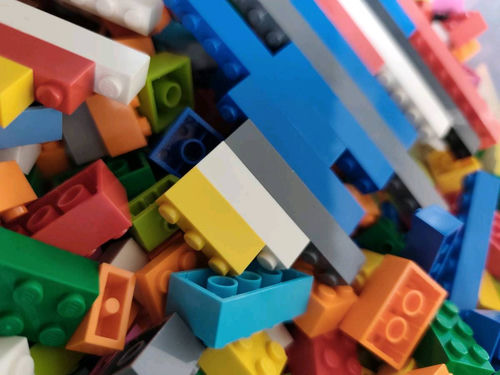 LEGO Bricks cegiełki 750g i długie 