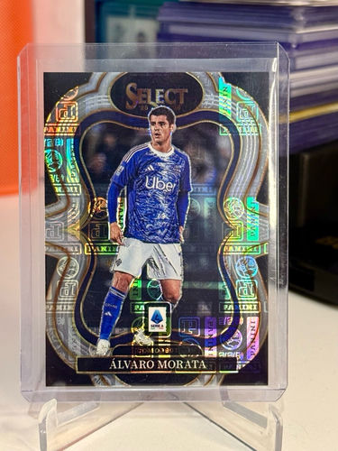 Panini Select Serie A 2025-26 Álvaro Morata Mezzanine card, serial 50/61