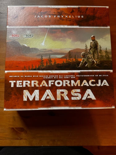 Terraformacja Marsa gra planszowa insert 3D, preludium, Helas i Elysium