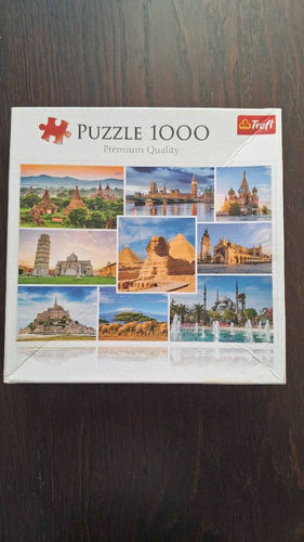 Puzzle Zabytki 1000 elementów 