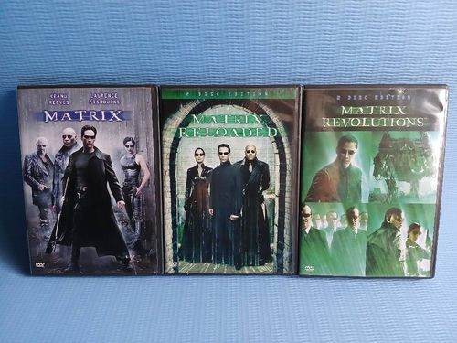 Matrix Trylogia - Englisch/Deutsch - DVD