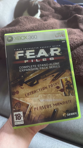 Fear Files Extraction Point Perseus Mandate Xbox 360 Anglik