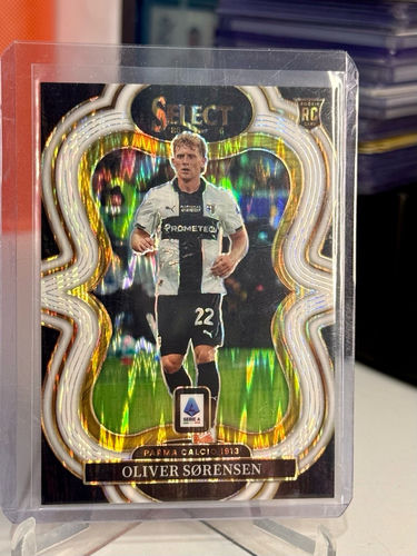 2025-26 Panini Select Oliver Sørensen Rookie Card, numbered 29/39