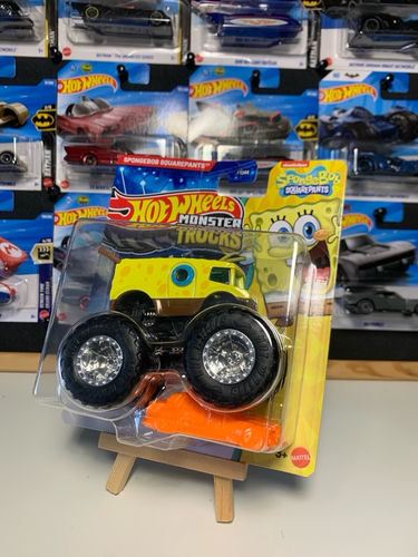 Hot Wheels Monster Trucks SpongeBob Kanciastoporty