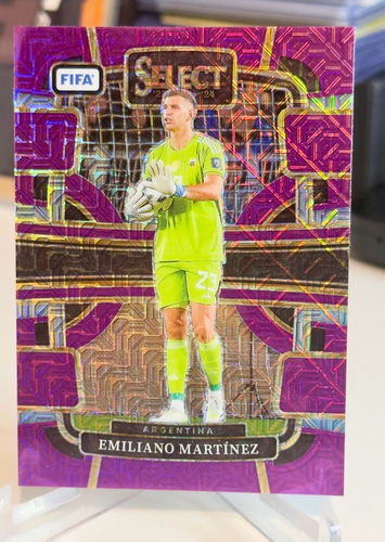 Panini Select 2023-24 FIFA Soccer trading card Emiliano Martínez, No. 76