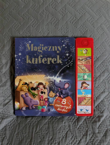 Magiczny kuferek. 8 czarownych dźwięków książka dźwiękowa