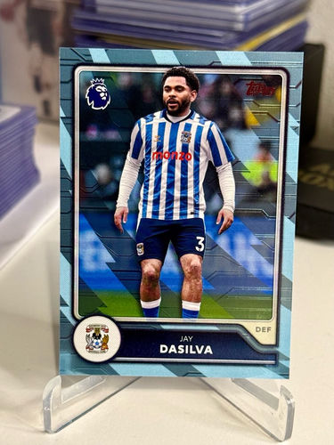 Topps Premier League trading card, Coventry City defender Jay Dasilva, 260