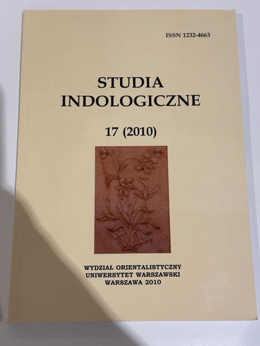 Studia Indologiczne 17 (2010)