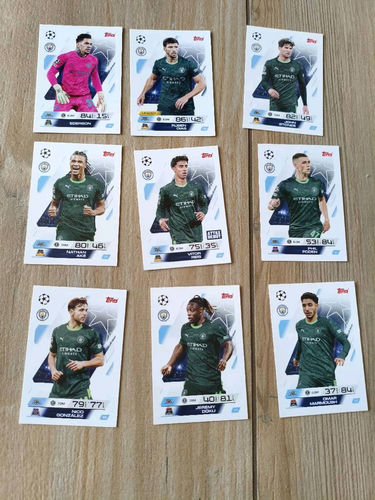 Match attax 25/26 Manchester city 9 kart