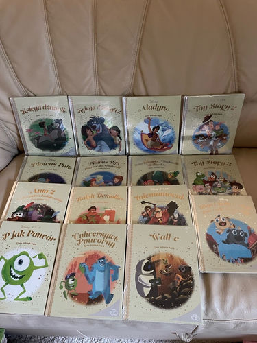 11 zł/ szt Disney złota kolekcja bajek książeczki dla chłopca dla dzieci Auta 2 Księga dżungli