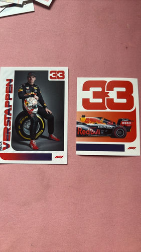Naklejki Topps Verstappen 