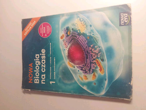 Nowa Biologia na czasie 1 : liceum, technikum : podręcznik : zakres podstawowy