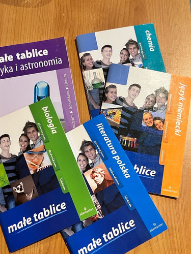 Zestaw: Małe tablice. Literatura polska. +4