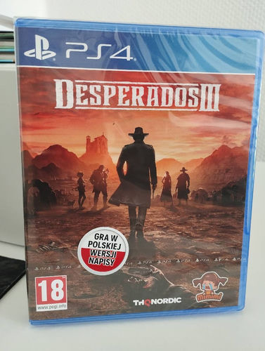 Nowa Gra Desperados 3 Polska Wersja PS4/PS5 PlayStation 