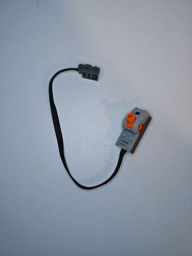 Lego Elektryczny przełącznik kierunku obrotów / zmiany biegunowości z czarnym przewodem (system Power Functions) bb0339c01