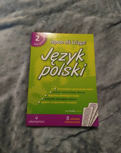 Język polski : opracowania lektur i wierszy : dla II klasy gimnazjum