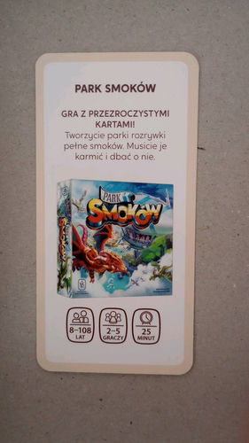 Park smoków karta