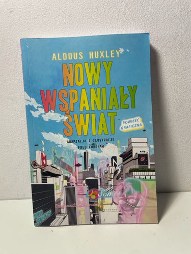 Aldous Huxley - nowy wspaniały świat komiks