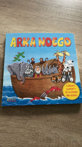 Arka Noego książka z figurkami do złożenia 
