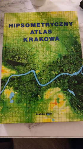 Hipsometryczna atlas Krakowa 