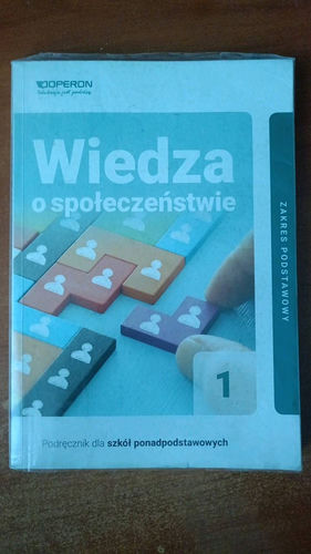 Wiedza o społeczeństwie 1 : podręcznik dla szkół ponadpodstawowych : zakres podstawowy
