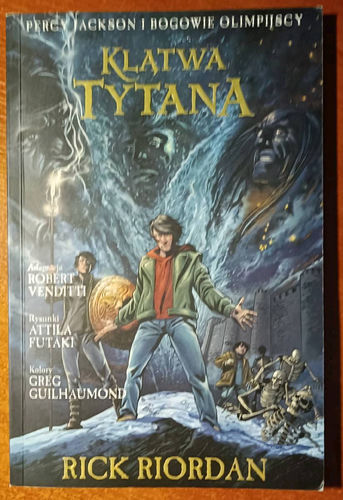 Percy Jackson - Klątwa tytana Tom III KOMIKS