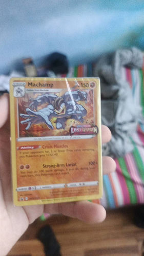 Machamp Lost Origin sealed Prerelease deck