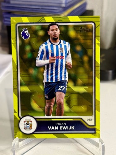 Milan van Ewijk Topps trading card, 2026/27 season, Coventry City, #259