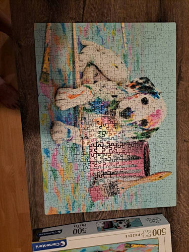 Puzzle 500 elementów dalmatyńczyk 