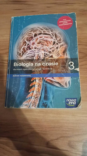 Biologia na czasie 3 : dla liceum ogólnokształcącego i technikum : zakres rozszerzony