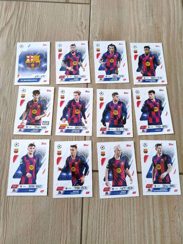 Match attacks 2025/26 12 kart FC Barcelona