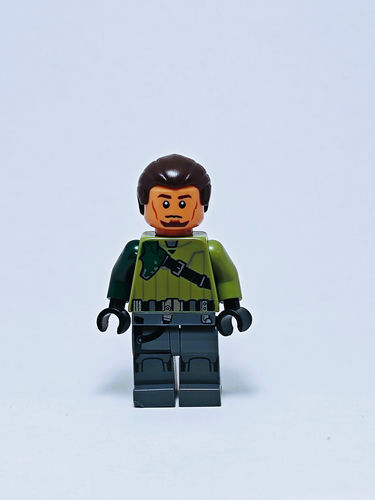 Lego star wars Kanan Jarrus - Dark Brown Hair sw0602