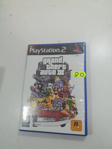 Gra ps2 gta 3 vintage retro oldschool gaming rare