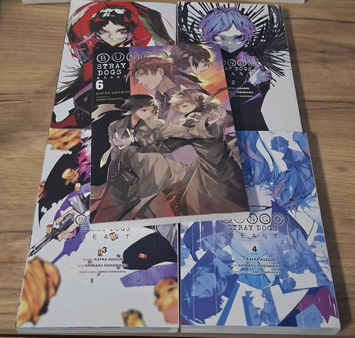 Zestaw: Bungo Stray Dogs, Vol. 6 (light Novel) +4